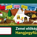 Zenei előképző hangjegyfüzet Olcsó